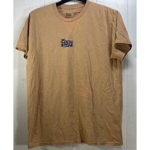 Coors Shirt Mens M Brown Banquet‎ Beer Golden Colorado Tee Tshirts Embroidered